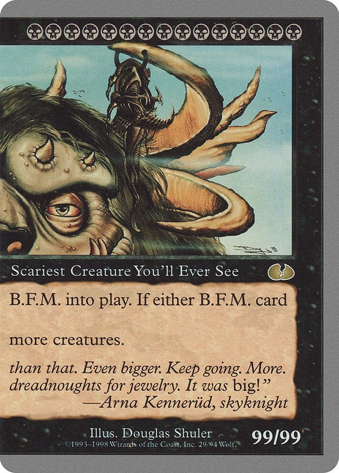 Image for B.F.M. (Big Furry Monster) (29) (29) (Unglued) - Magic: The Gathering