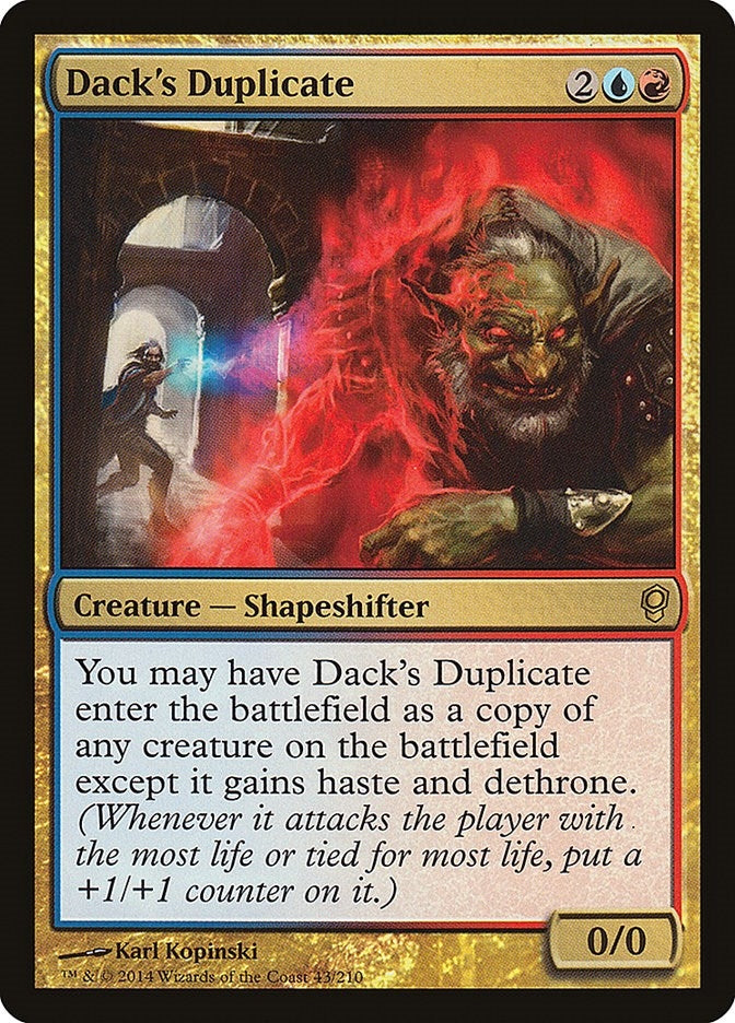 Image for Dack's Duplicate (43) (Conspiracy) - Magic: The Gathering