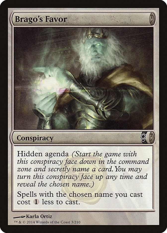 Image for Brago's Favor (3) (Conspiracy) - Magic: The Gathering
