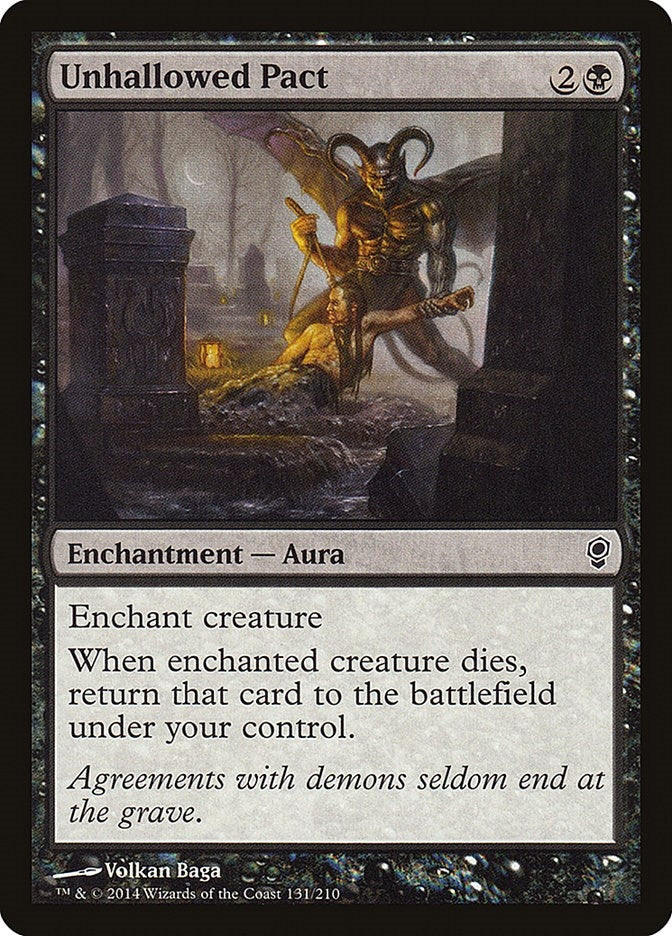 Image for Unhallowed Pact (131) (Conspiracy) - Magic: The Gathering