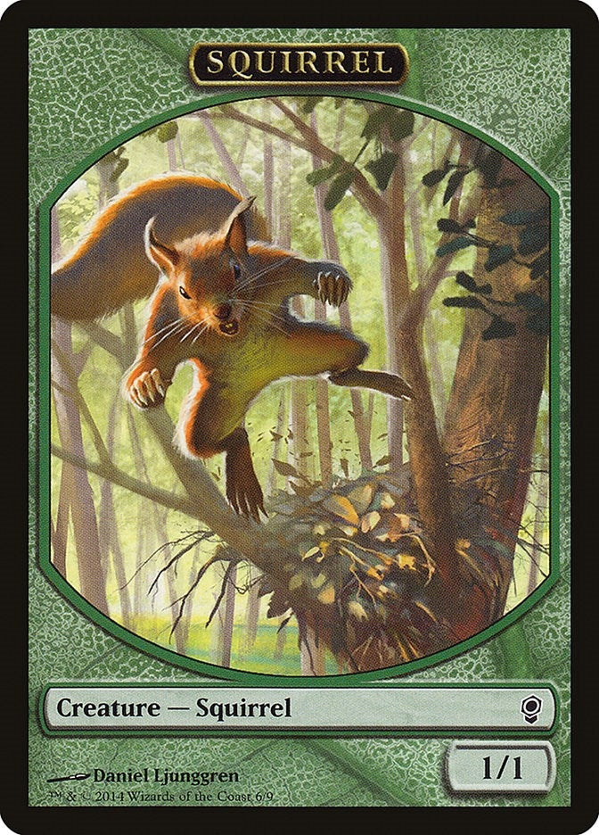 Image for Squirrel Token (6) (Conspiracy) - Magic: The Gathering