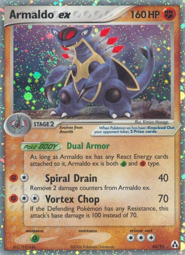 Image for Armaldo ex (84/92) (Legend Maker) - Pokemon