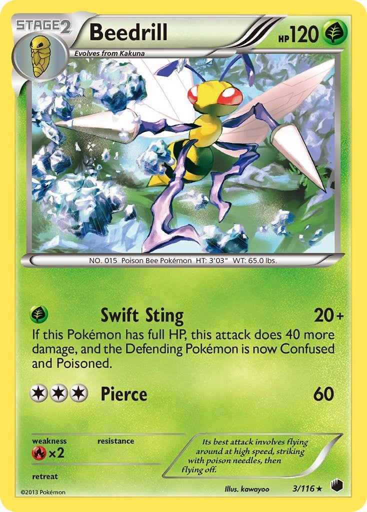 Image for Beedrill (3/116) (Plasma Freeze) - Pokemon