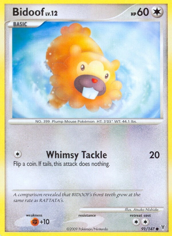 Image for Bidoof (91) (Supreme Victors) - Pokemon