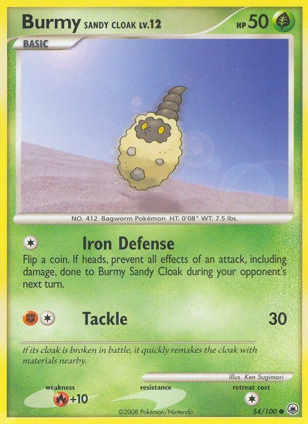 Image for Burmy Sandy Cloak (54/100) (Majestic Dawn) - Pokemon