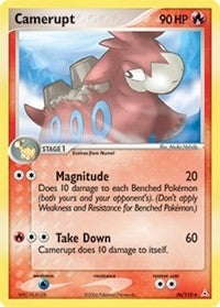 Image for Camerupt (36/110) (Holon Phantoms) - Pokemon