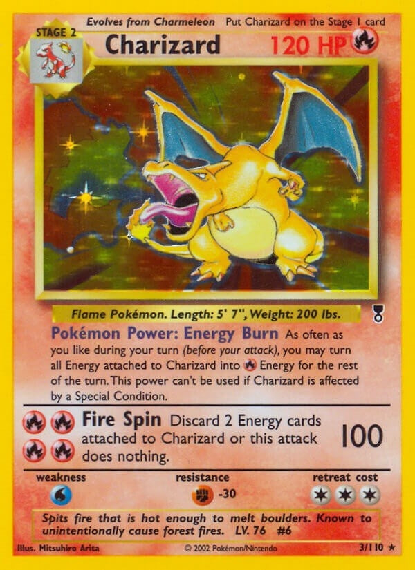 Image for Charizard (003/110) (Legendary Collection) - Pokemon