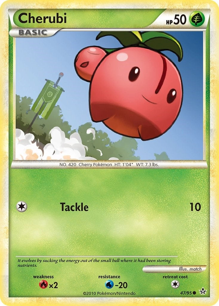 Image for Cherubi (47/95) (Unleashed) - Pokemon