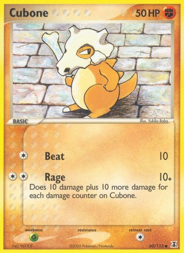 Image for Cubone (60/113) (Delta Species) - Pokemon