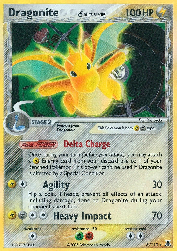Image for Dragonite (Delta Species) (3/113) (Delta Species) - Pokemon