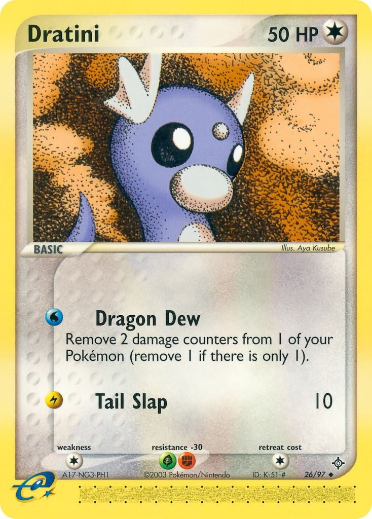 Image for Dratini (26/97) (Dragon) - Pokemon