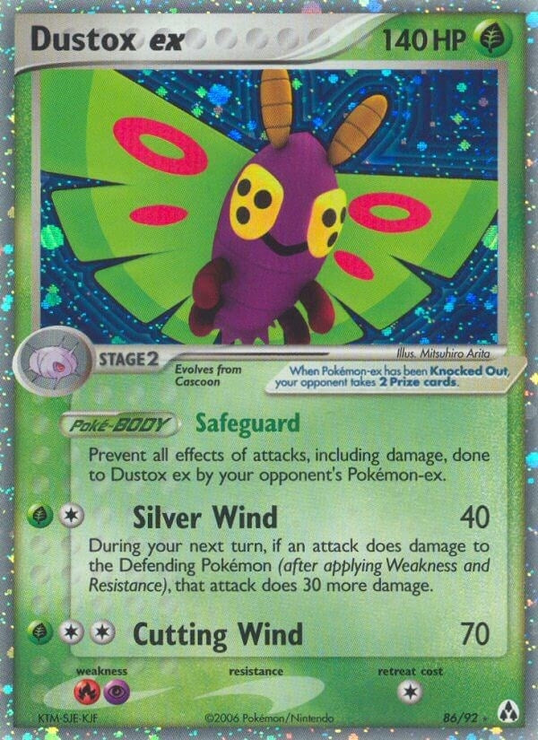 Image for Dustox ex (86/92) (Legend Maker) - Pokemon