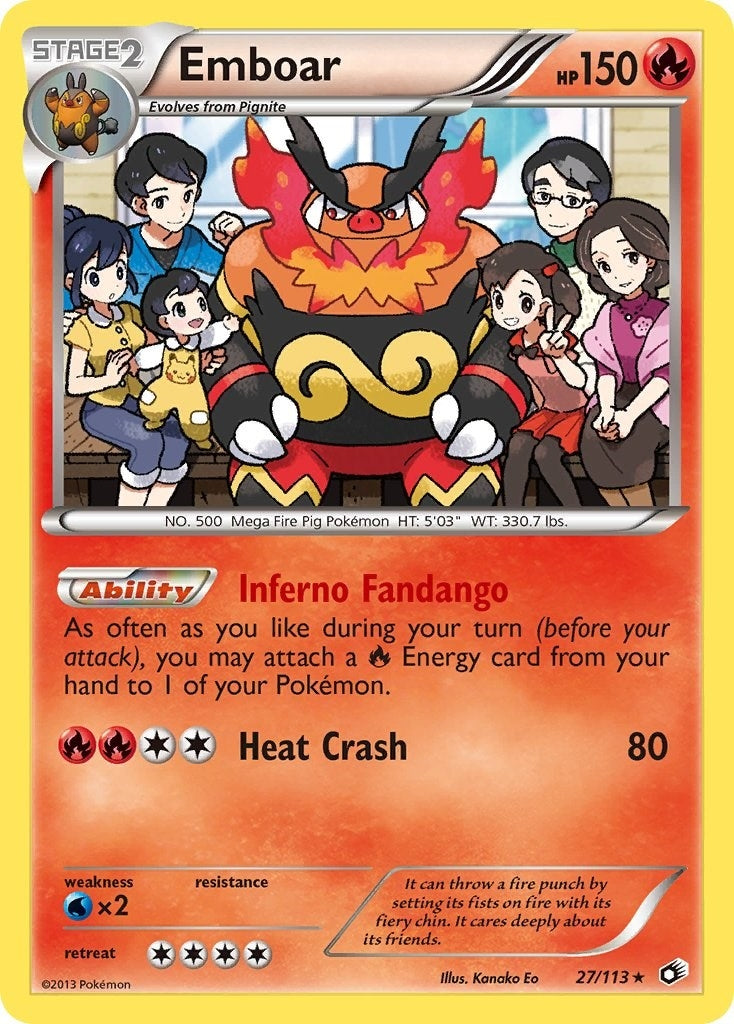 Image for Emboar (27/113) (Legendary Treasures) - Pokemon