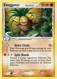 Image for Exeggutor (Delta Species) (41/110) (Holon Phantoms) - Pokemon