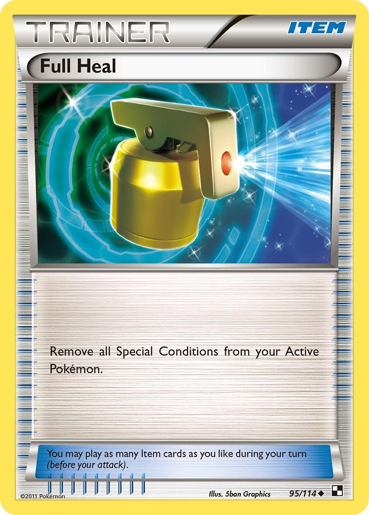 Image for Full Heal (95/114) (Black and White) - Pokemon