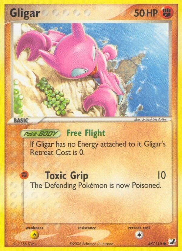 Image for Gligar (57/115) (Unseen Forces) - Pokemon