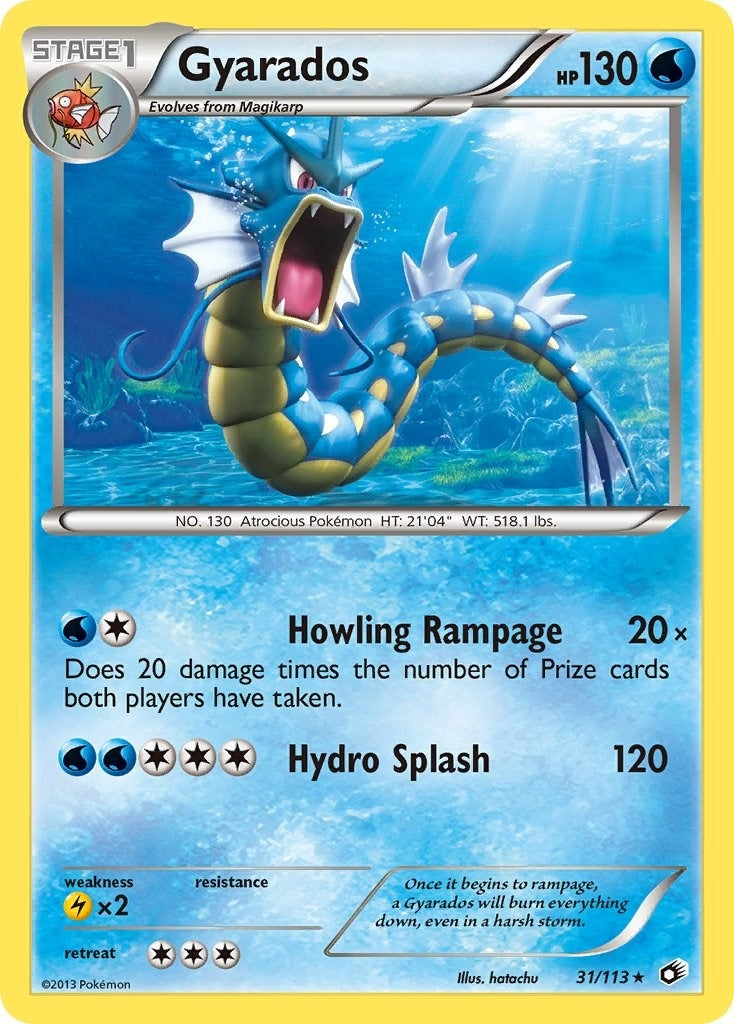 Image for Gyarados (31/113) (Legendary Treasures) - Pokemon