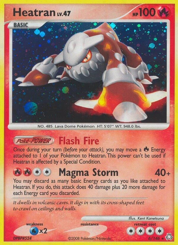 Image for Heatran (6) (6/146) (Legends Awakened) - Pokemon