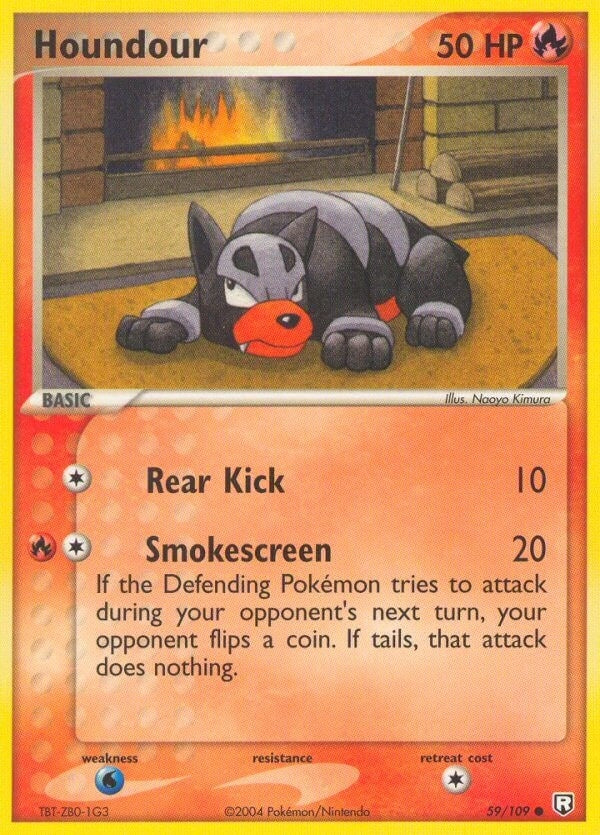 Image for Houndour (59/109) (Team Rocket Returns) - Pokemon