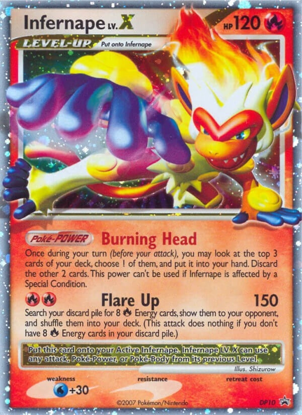 Image for Infernape LV.X - DP10 (DP10) (Diamond and Pearl Promos) - Pokemon