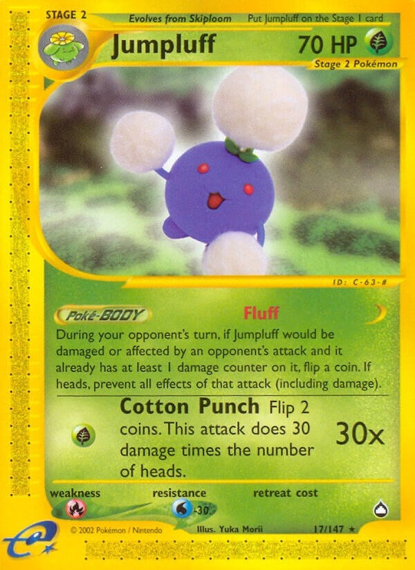 Image for Jumpluff (017/147) (Aquapolis) - Pokemon