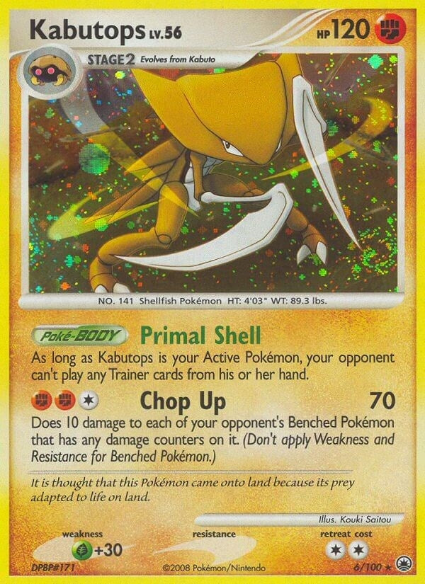 Image for Kabutops (6/100) (Majestic Dawn) - Pokemon