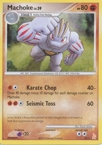 Image for Machoke (4/11) (DP Trainer Kit: Manaphy & Lucario) - Pokemon