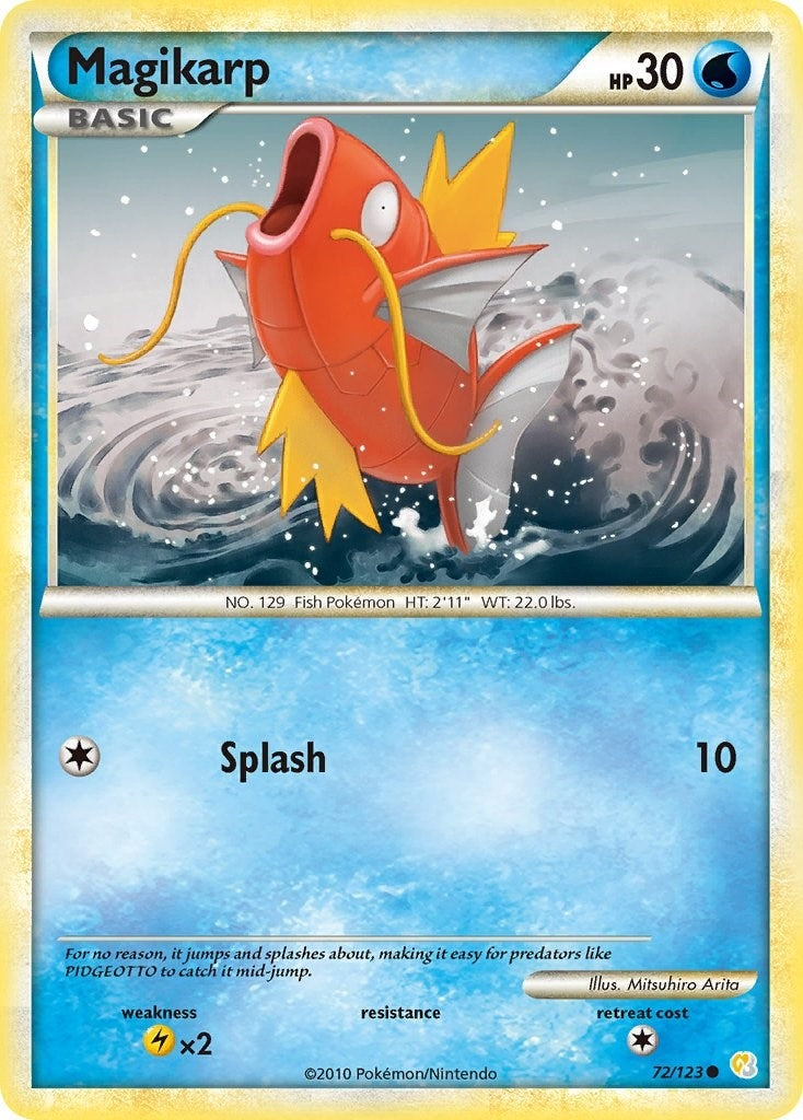 Image for Magikarp (72/123) (HeartGold SoulSilver) - Pokemon