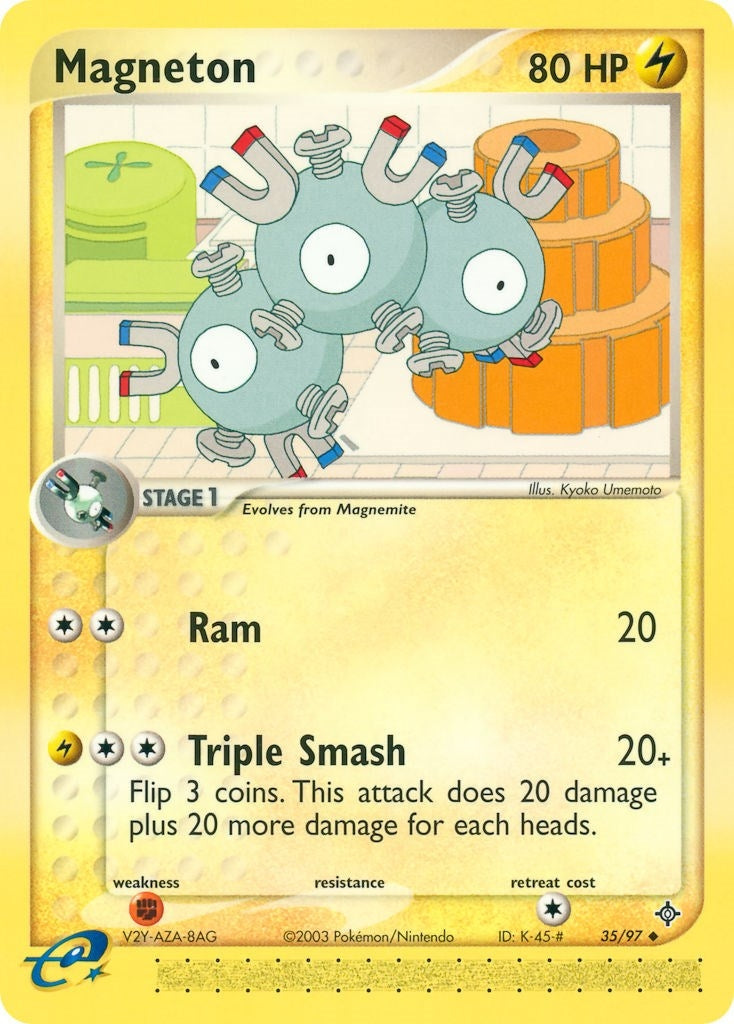 Image for Magneton (35/97) (Dragon) - Pokemon