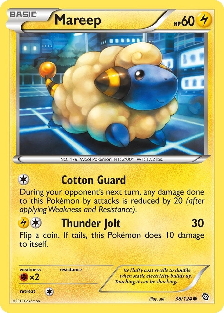Image for Mareep (38/124) (Dragons Exalted) - Pokemon
