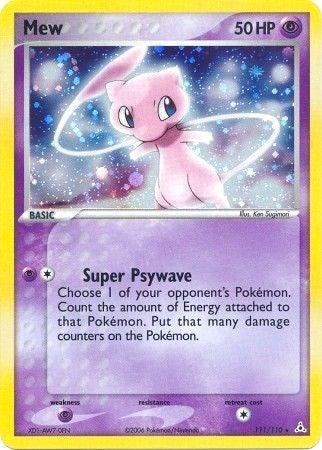 Image for Mew (111/110) (Holon Phantoms) - Pokemon