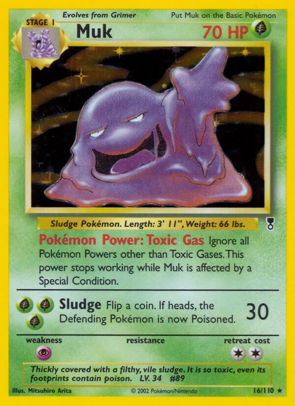 Image for Muk (016/110) (Legendary Collection) - Pokemon