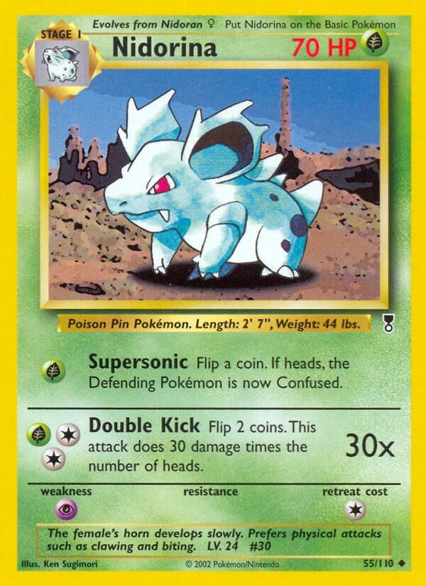 Image for Nidorina (055/110) (Legendary Collection) - Pokemon