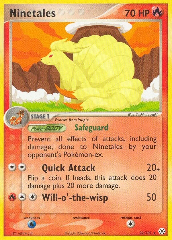 Image for Ninetales (22/101) (Hidden Legends) - Pokemon