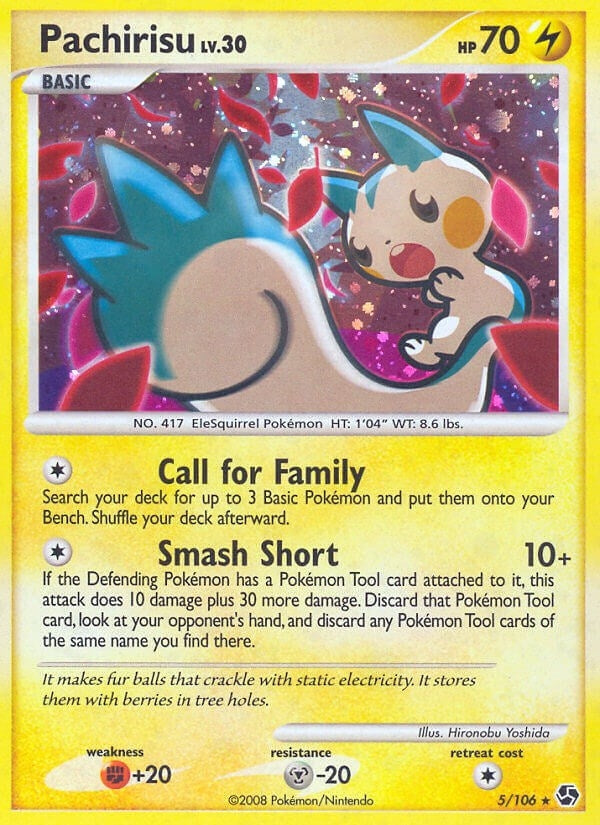 Image for Pachirisu (5/106) (Great Encounters) - Pokemon