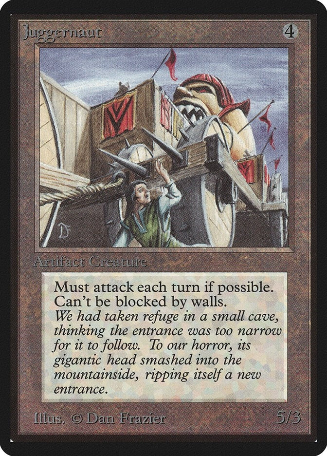 Image for Juggernaut (Beta Edition) - Magic: The Gathering