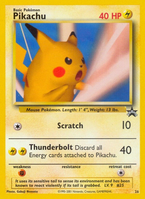 Image for Pikachu (SNAP Promo) (26/53) (WoTC Promo) - Pokemon