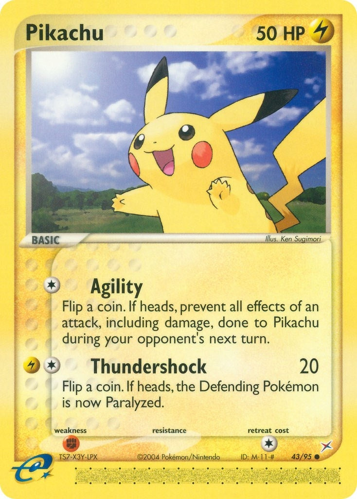 Image for Pikachu (43/95) (Team Magma vs Team Aqua) - Pokemon