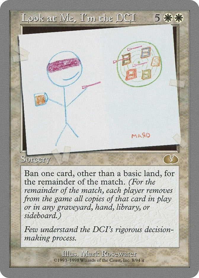 Image for Look at Me, I'm the DCI (8) (Unglued) - Magic: The Gathering