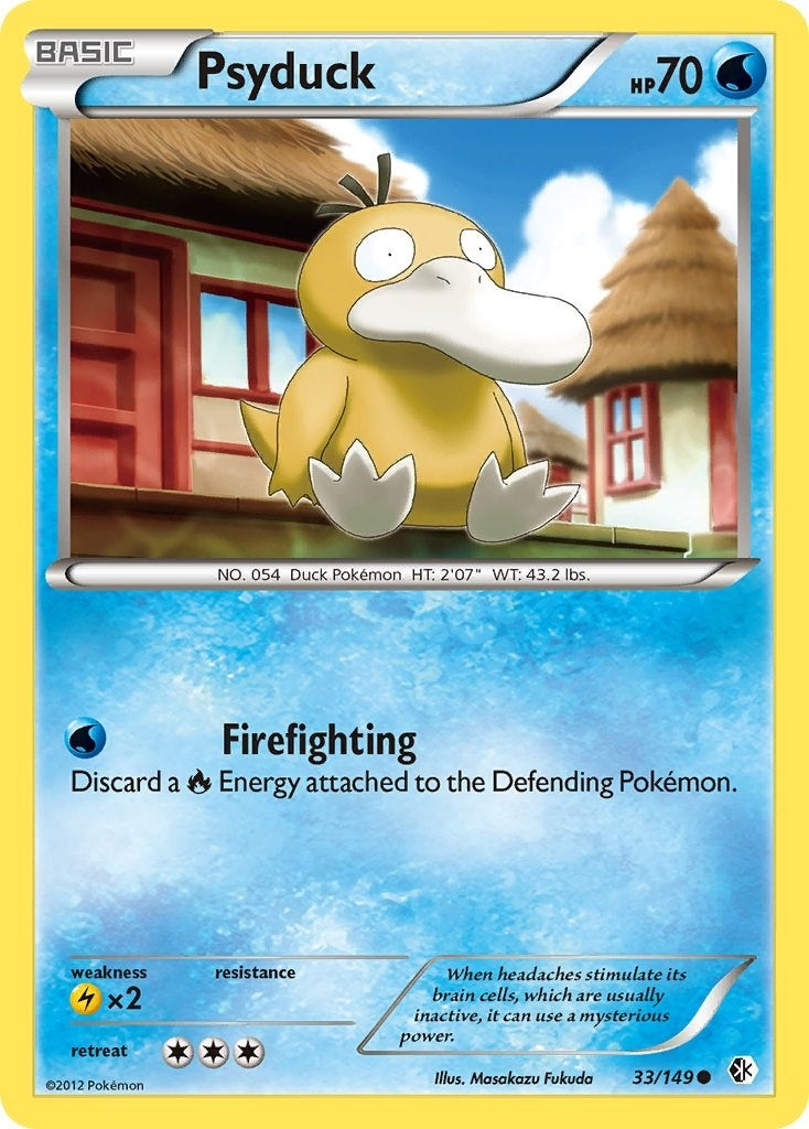 Image for Psyduck (33) (33/149) (Boundaries Crossed) - Pokemon