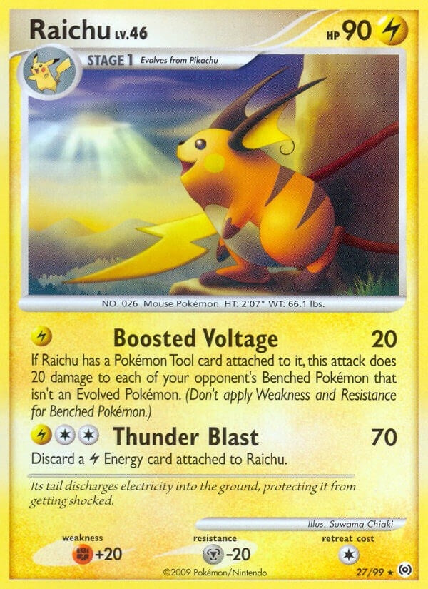 Image for Raichu (27/99) (Arceus) - Pokemon