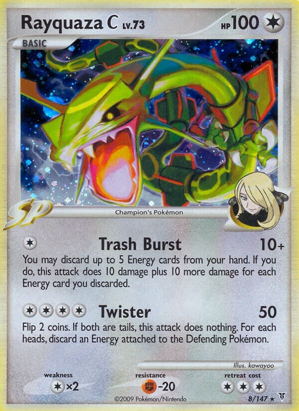Image for Rayquaza C (8) (Supreme Victors) - Pokemon