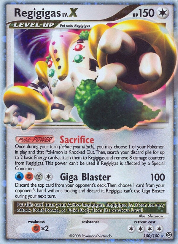 Image for Regigigas LV.X (100/100) (Stormfront) - Pokemon