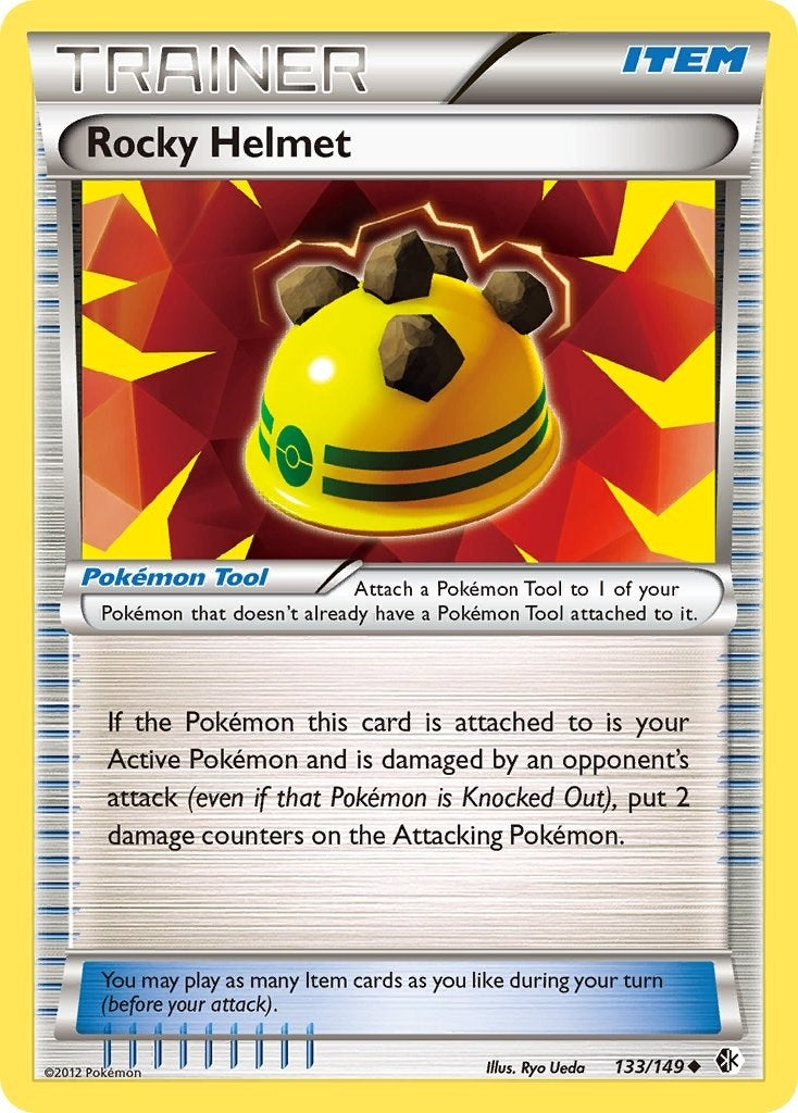 Image for Rocky Helmet (133/149) (Boundaries Crossed) - Pokemon