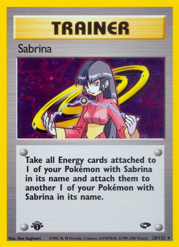 Image for Sabrina (20) (020/132) (Gym Challenge) - Pokemon