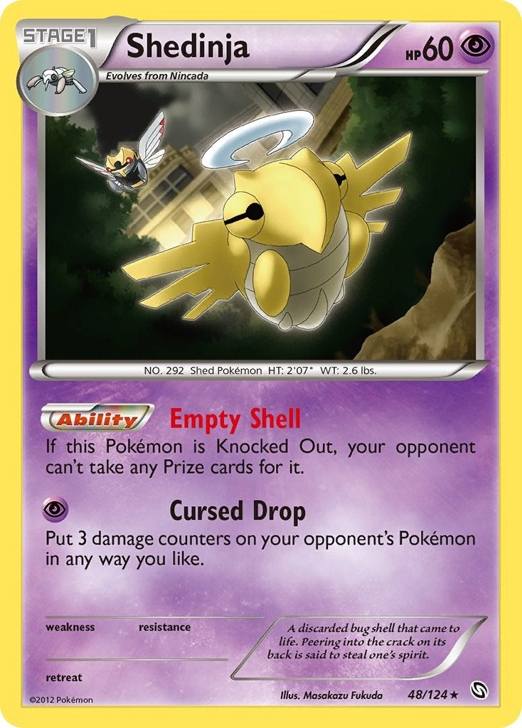 Image for Shedinja (48/124) (Dragons Exalted) - Pokemon