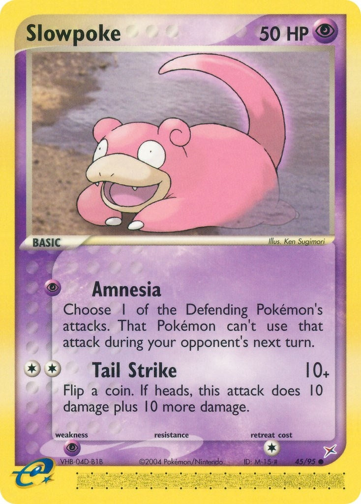 Image for Slowpoke (45/95) (Team Magma vs Team Aqua) - Pokemon