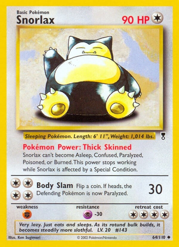 Image for Snorlax (064/110) (Legendary Collection) - Pokemon