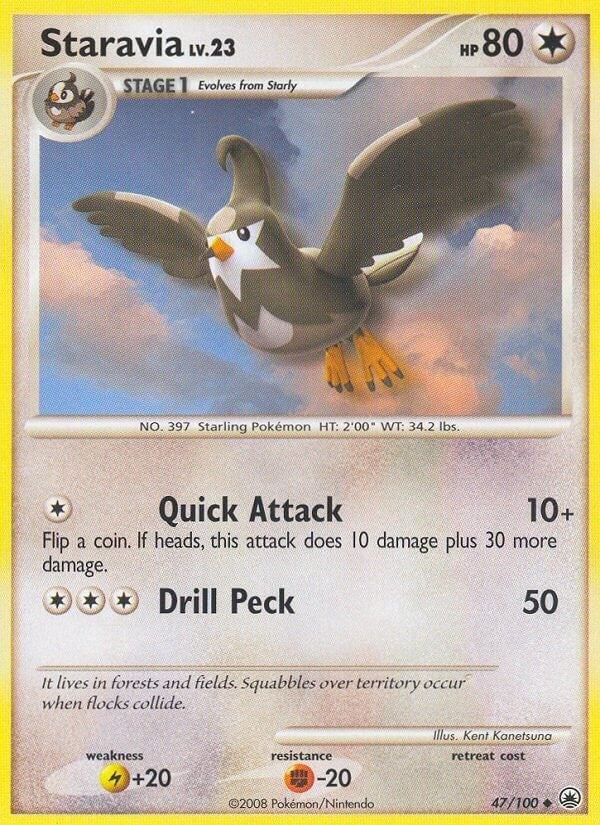Image for Staravia (47/100) (Majestic Dawn) - Pokemon