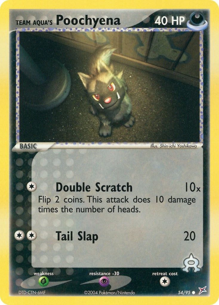 Image for Team Aqua's Poochyena (54/95) (Team Magma vs Team Aqua) - Pokemon